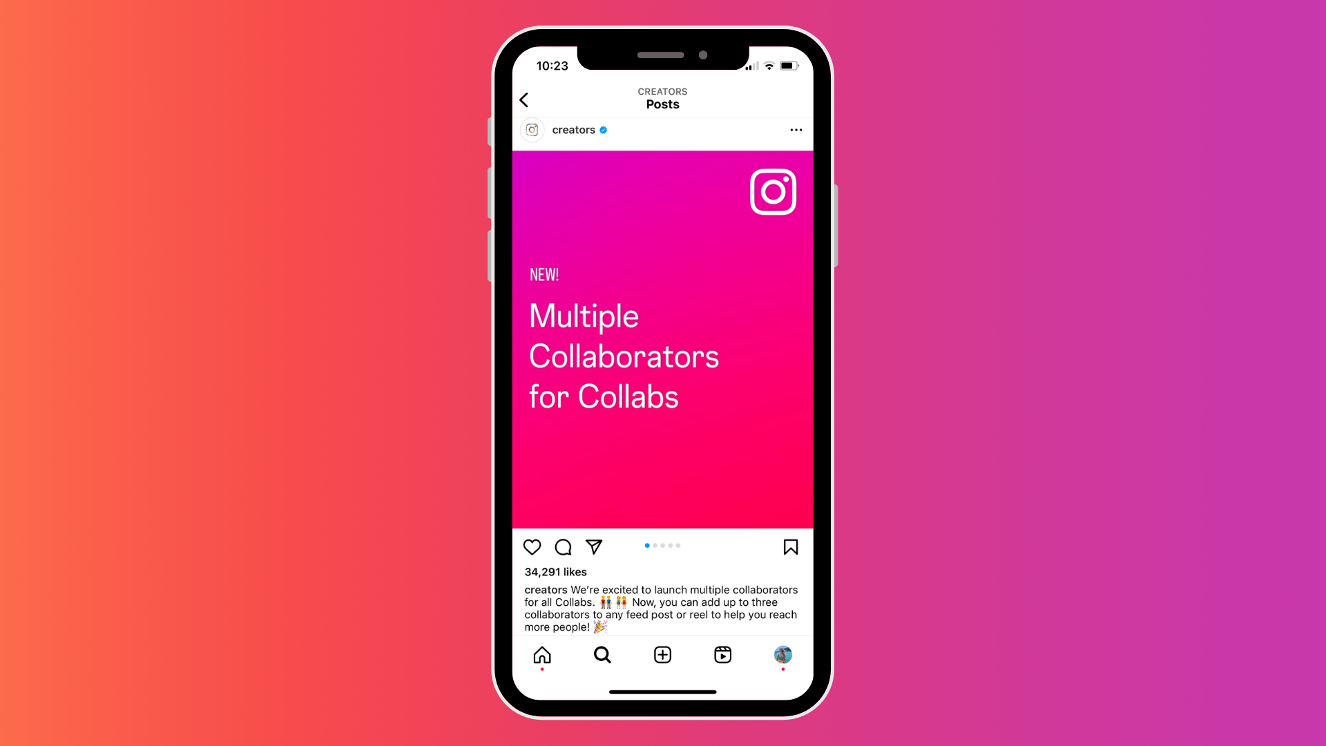 Instagram Now Allows Up to Three Collaborators on Posts and Reels